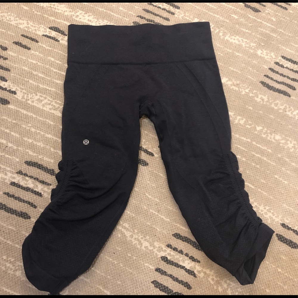 Lululemon navy biking shorts